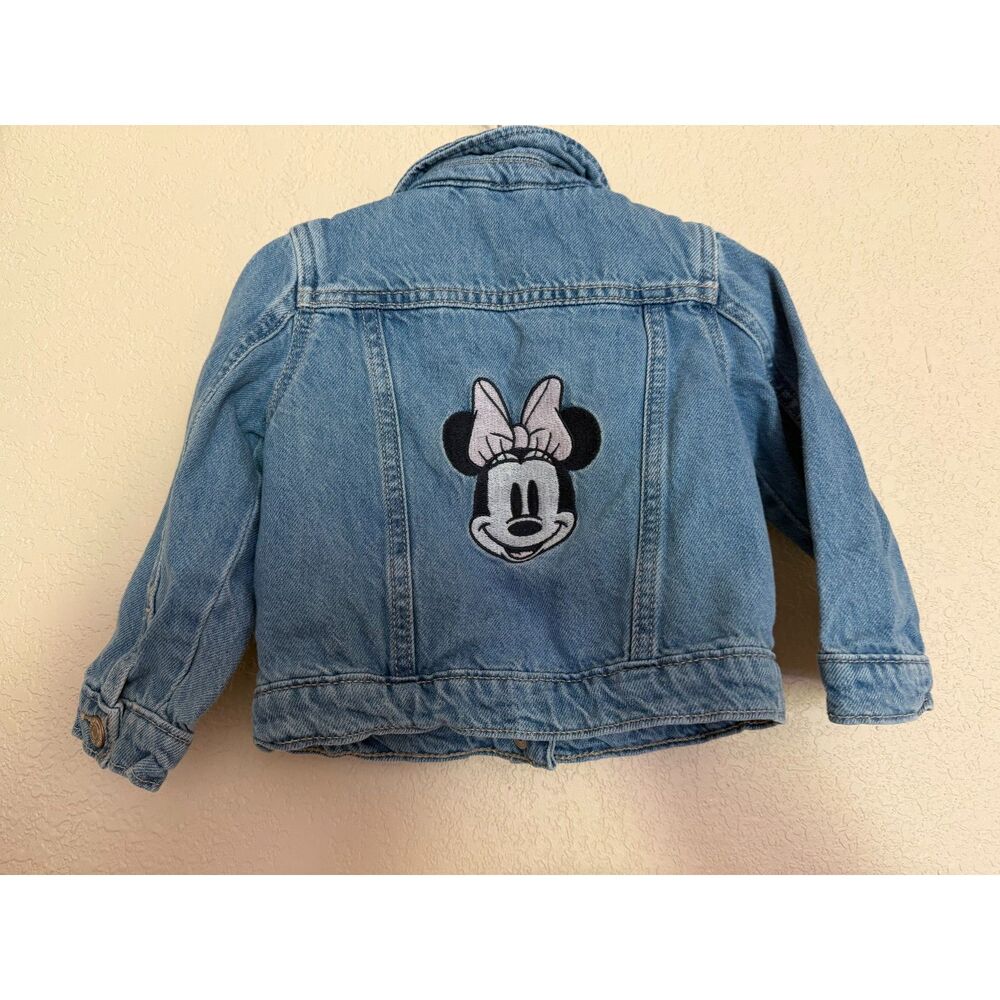 Gap Disney jean jacket featuring Minnie Mouse 18-24 months